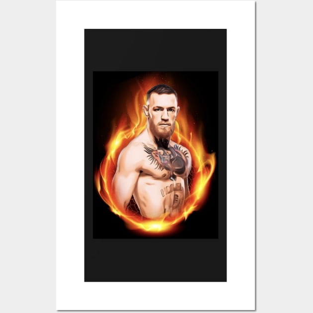 The Notorious Conor McGregor Wall Art by TheLaundryLady